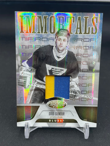 2011 PANINI CERTIFIED - GOLD MIRROR - IMMORTALS - D. GILMOUR - #168 - #'D/25 - RELIC