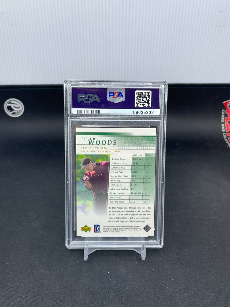 2001 UPPER DECK GOLF - T. WOODS -