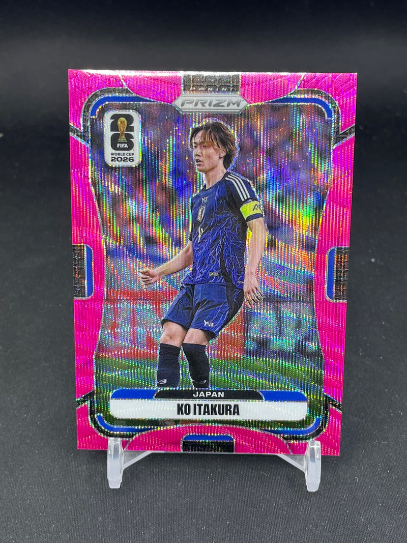 2026 PANINI PRIZM WORLD CUP - PINK WAVE PRIZM - K. ITAKURA - #259 - #'D/65