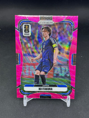 2026 PANINI PRIZM WORLD CUP - PINK WAVE PRIZM - K. ITAKURA - #259 - #'D/65