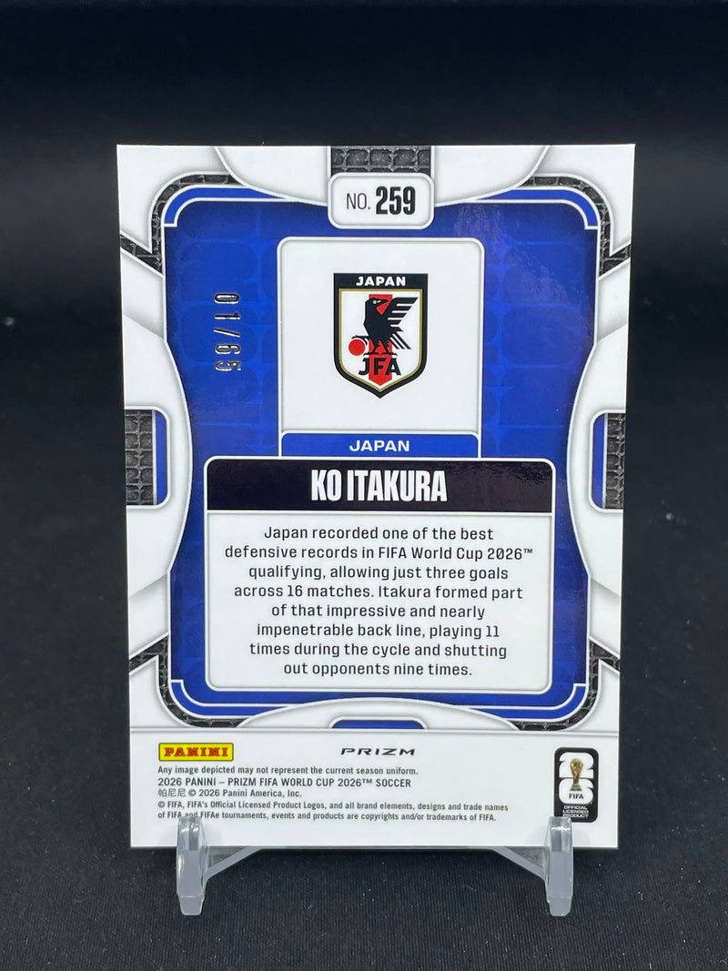 2026 PANINI PRIZM WORLD CUP - PINK WAVE PRIZM - K. ITAKURA - #259 - #'D/65