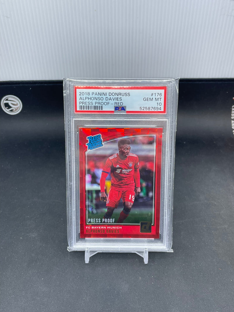 2018 PANINI DONRUSS - PRESS PROOF RED - RATED ROOKIE - A. DAVIES -