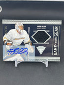 2011 PANINI TITANIUM - GAME-WORN GEAR - J. HILLER - #66 - #'D/75 - RELIC - AUTOGRAPH