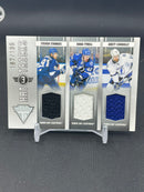2011 PANINI TITANIUM - HAT TRICKS - S. STAMKOS / D. TYELL / B. CONNOLLY - #18 - #'D/199 - TRIPLE RELIC