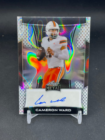 2025 LEAF METAL - C. WARD - #BA-CW1 - #'D/15 - AUTOGRAPH