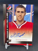 2013 UPPER DECK TEAM CANADA - PROGRAM OF EXCELLENCE ALUMNI - Q. HOWDEN - #211S - #'D/175 - AUTOGRAPH