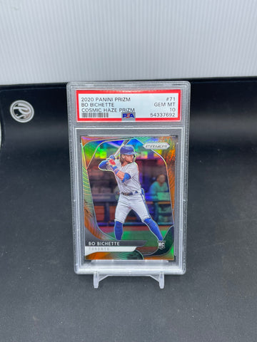 2020 PANINI PRIZM - COSMIC HAZE PRIZM - B. BICHETTE - #71 - PSA 10 - RC