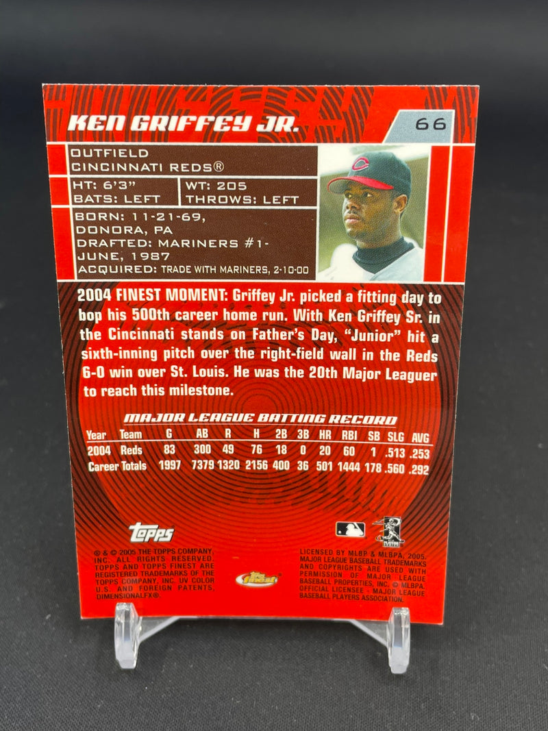 2005 TOPPS FINEST - K. GRIFFEY JR. -