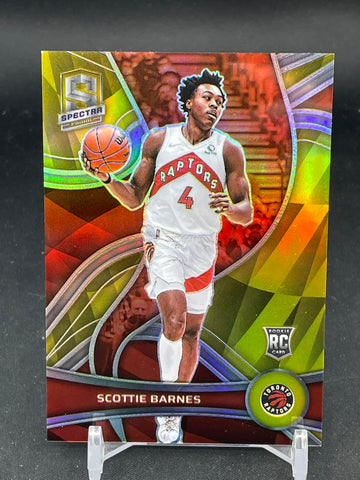 2021 PANINI SPECTRA - GOLD - S. BARNES - #110 - #'D/10 - RC