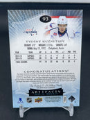 2015 UPPER DECK ARTIFACTS - E. KUZNETSOV - #93 - #'D/49 - DUAL RELIC - AUTOGRAPH