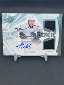 2013 UPPER DECK SPX - T. TOFFOLI - #194 - #'D/499 - DUAL RELIC - AUTOGRAPH - RC