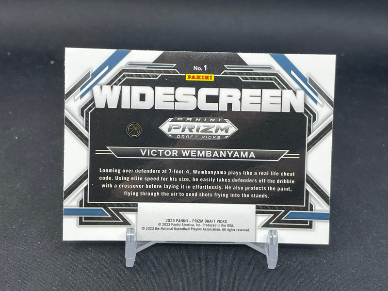 2023 PANINI PRIZM DRAFT PICKS - WIDESCREEN - V. WEMBANYAMA -