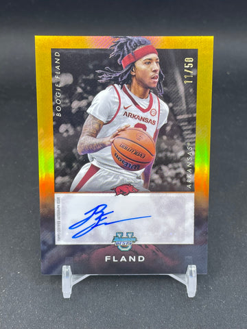 2024 TOPPS BOWMAN'S BEST UNIVERSITY - GOLD - ISO SIGNATURES - B. FLAND - #ISO-BF #'D/50 - AUTOGRAPH
