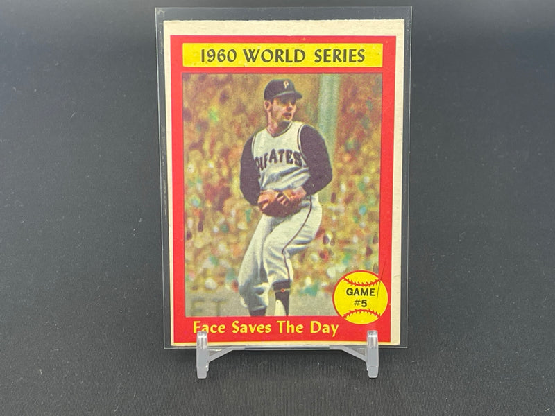 1961 TOPPS - FACE SAVES THE DAY -