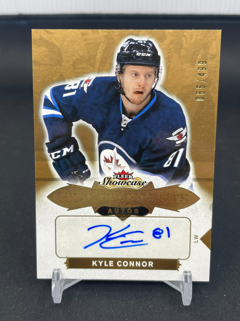 2016 FLEER SHOWCASE - HOT PROSPECTS AUTO - K. CONNOR - #161 - #'D/499 - AUTOGRAPH - RC