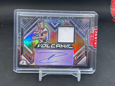 2021 PANINI OBSIDIAN - PURPLE - VOLCANIC - I. PERISIC - #VM-IP - #'D/75 - RELIC - AUTOGRAPH