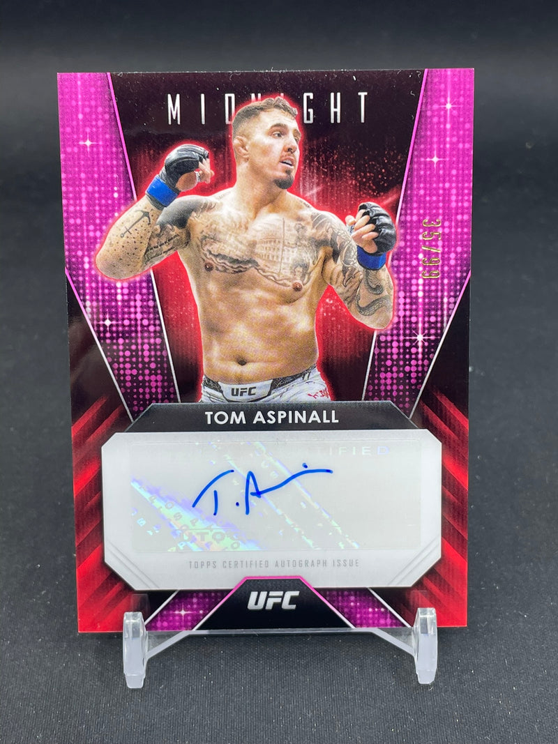 2024 TOPPS MIDNIGHT - TWILIGHT - GLIMMER GRAPHS - T. ASPINALL - #GG-TAL - #'D/99 - AUTOGRAPH
