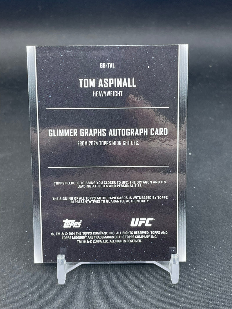 2024 TOPPS MIDNIGHT - TWILIGHT - GLIMMER GRAPHS - T. ASPINALL - #GG-TAL - #'D/99 - AUTOGRAPH