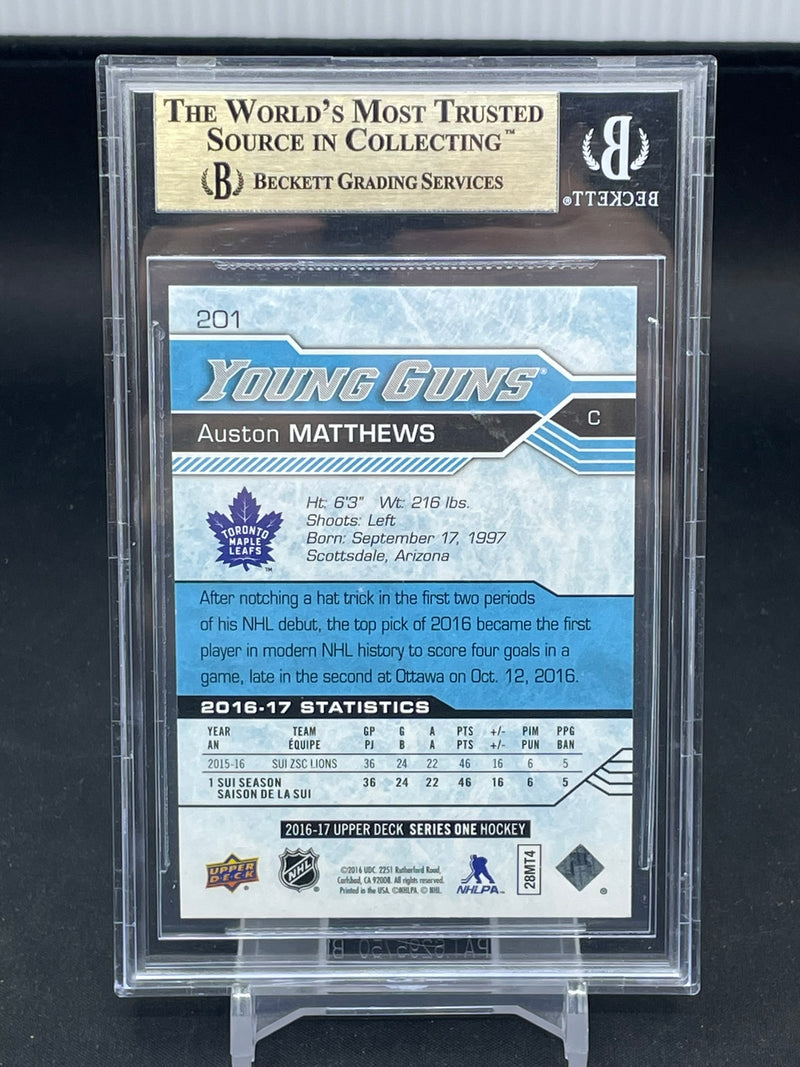 2016 UPPER DECK SERIES ONE - YOUNG GUNS - A. MATTHEWS -
