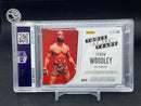 2021 PANINI CHRONICLES - ABSOLUTE - TOOLS OF THE TRADE - T. WOODLEY - #TT-TWD - #1/1 - TRIPLE RELIC - AUTOGRAPH - PSA 8