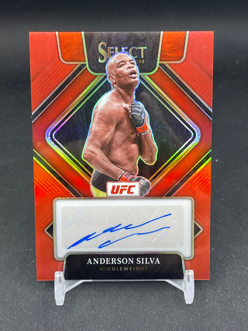 2022 PANINI SELECT - RED PRIZM - A. SILVA - #SG-ASV - #'D/99 - AUTOGRAPH