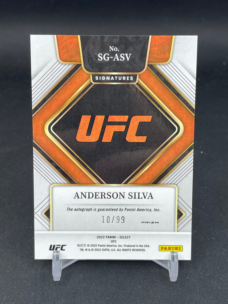 2022 PANINI SELECT - RED PRIZM - A. SILVA - #SG-ASV - #'D/99 - AUTOGRAPH
