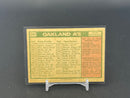 1975 O-PEE-CHEE - OAKLAND A'S TEAM CHECKLIST -