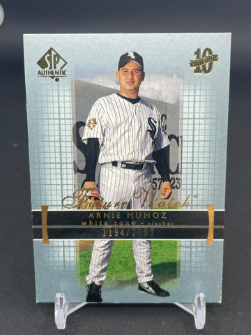 2003 UPPER DECK SP AUTHENTIC - FUTURE WATCH - A. MUNOZ - #164 - #'D/2003 - RC