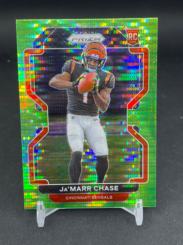 2021 PANINI PRIZM - NEON GREEN PULSAR - J. CHASE - #337 - RC