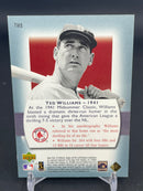 2003 UPPER DECK SP AUTHENTIC - RED SIMPLY SPLENDID - T. WILLIAMS - #TW8 - #'D/406