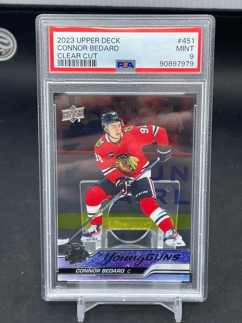 2023 UPPER DECK SERIES TWO - CLEAR CUT - YOUNG GUNS - C. BEDARD -