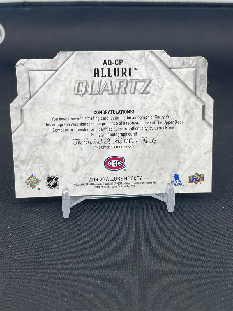 2019 UPPER DECK ALLURE - QUARTZ - C. PRICE -