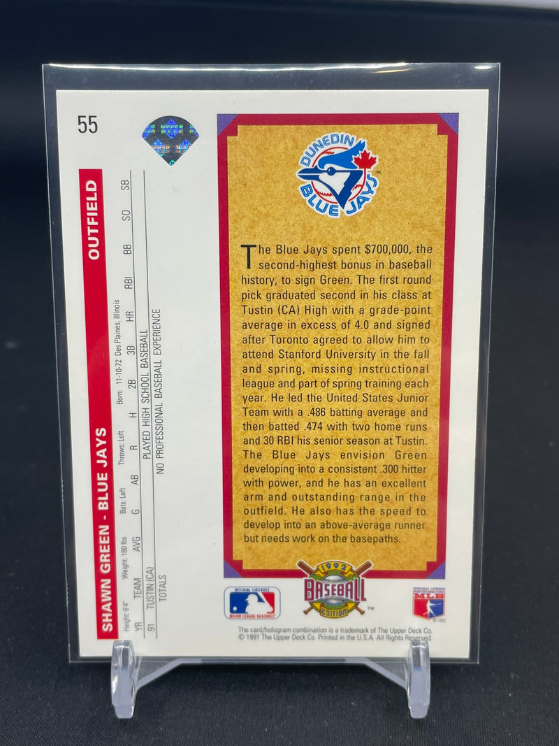 1992 UPPER DECK - S. GREEN -