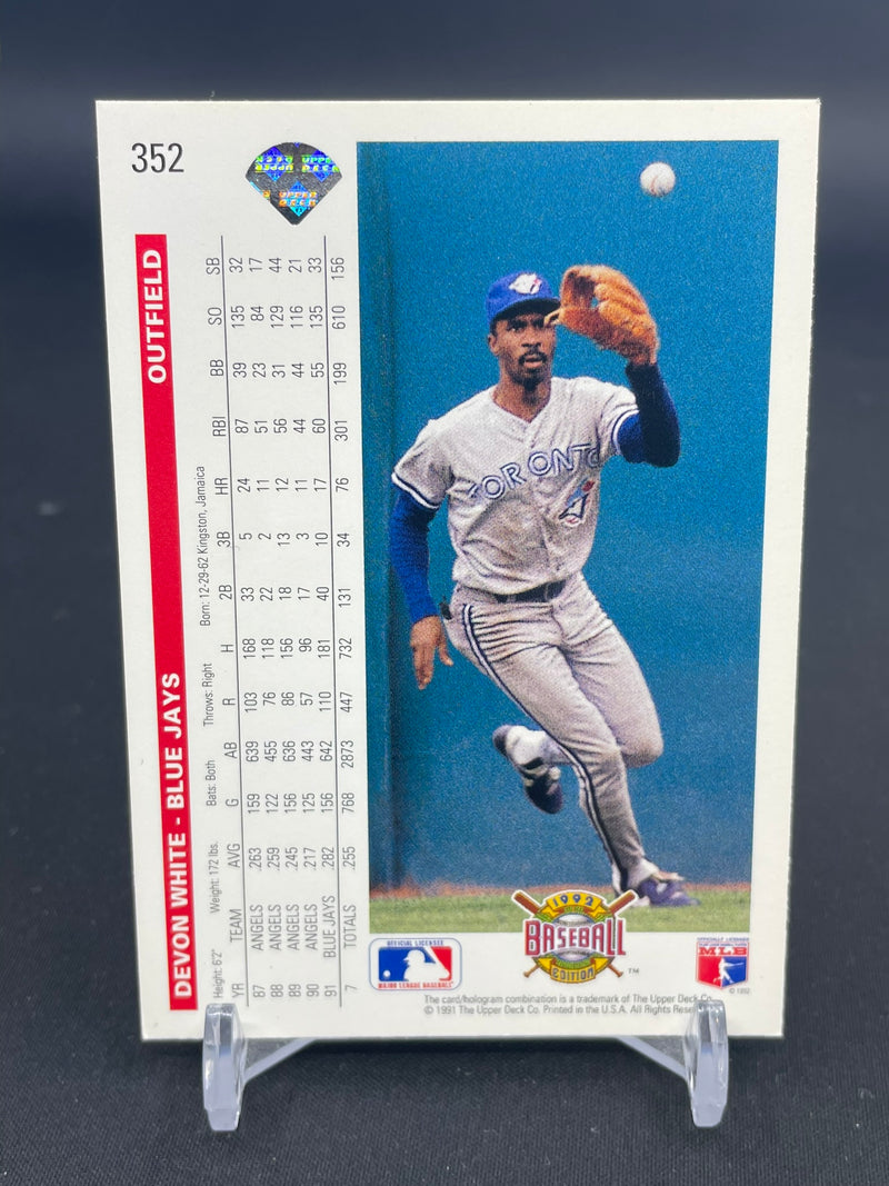 1992 UPPER DECK - D. WHITE -
