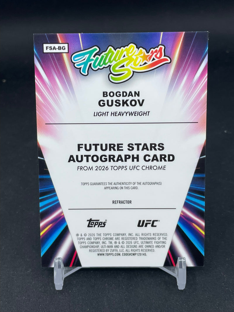 2026 TOPPS CHROME - REFRACTOR - FUTURE STARS - B. GUSKOV -
