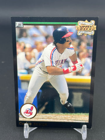 1993 UPPER DECK - 5 YEAR ANNIVERSARY - C. BAERGA - #A8