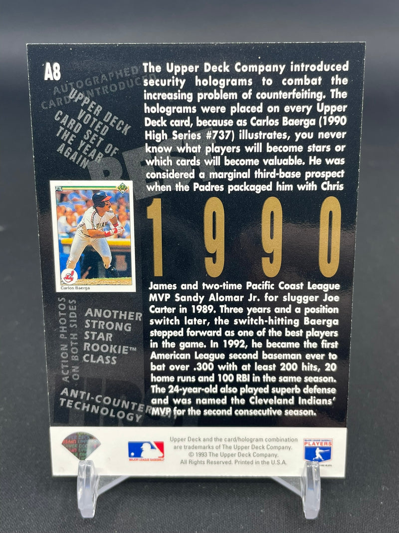 1993 UPPER DECK - 5 YEAR ANNIVERSARY - C. BAERGA -