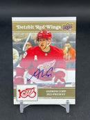 2025 UPPER DECK DETROIT RED WINGS CENTENNIAL - GOLD AUTOS - A. COPP -