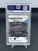 2023 TOPPS FINEST - BLUE CHECKERBOARD - V. WEMBANYAMA - #271 - #'D/49 - PSA 9 - RC