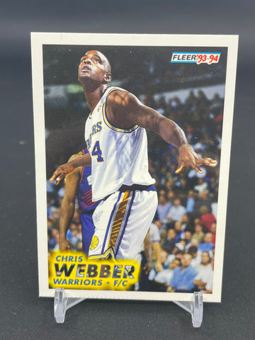 1993 FLEER - C. WEBBER - #292