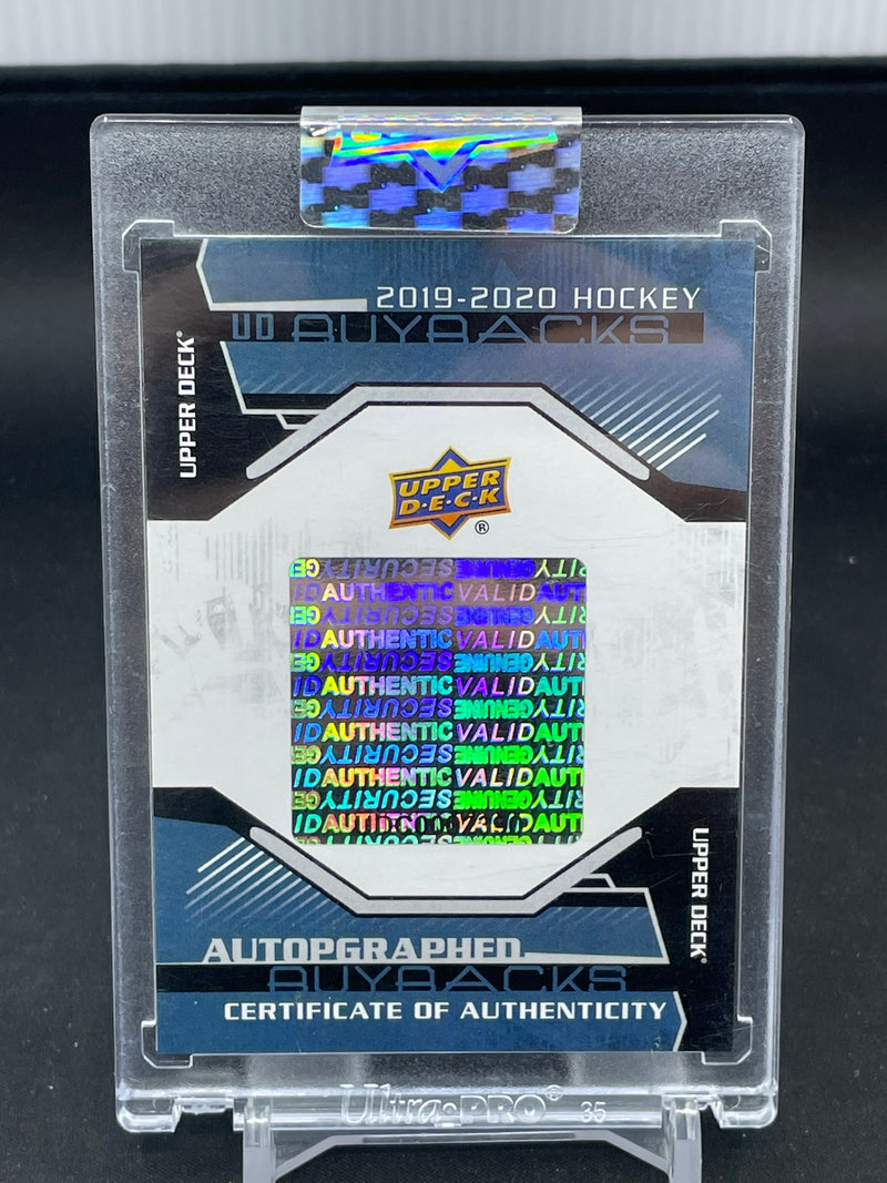2019 UPPER DECK BUYBACKS - UD CANAVAS - M. FLEURY -