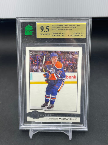 2015 UPPER DECK SERIES TWO - O-PEE-CHEE GLOSSY ROOKIES - C. MCDAVID - #R-1 - MNT 9.5 - RC
