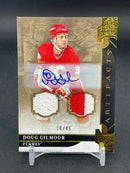 2019 UPPER DECK ARTIFACTS - GOLD - D. GILMOUR - #158 - #'D/45 - DUAL RELIC - AUTOGRAPH