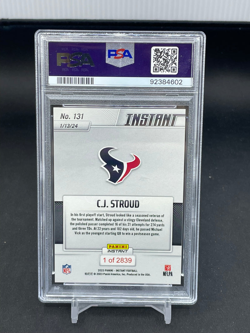 2023 PANINI INSTANT - C. STROUD -