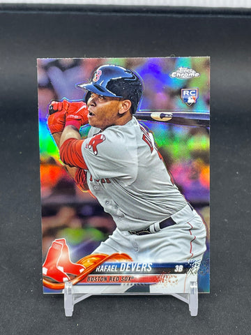2018 TOPPS CHROME - REFRACTOR - R. DEVERS - #25 - RC