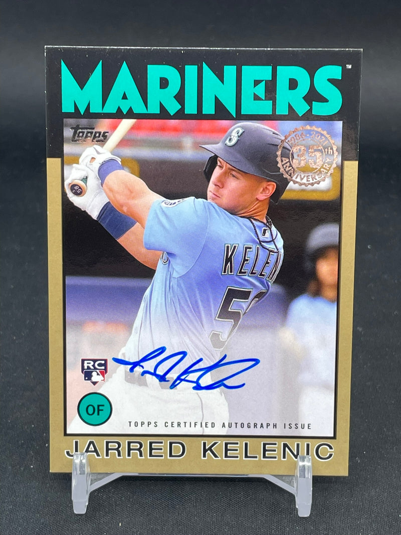 2021 TOPPS SERIES TWO - GOLD - 1986 TOPPS - J. KELENIC - #86A-JKE - #'D/50 - AUTOGRAPH - RC