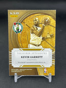 2023 PANINI CROWN ROYALE - TREASURED AUTOGRAPHS - K. GARNETT - #TA-KEV - #'D/10 - AUTOGRAPH