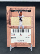 2009 TOPPS TICKETS TO STARDOM - A. BELTRE - #TSP2-48 - #'D/53 - DUAL RELIC - TICKET STUB