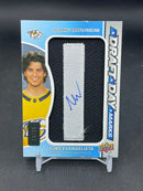 2023 UPPER DECK SP GAME USED - DRAFT DAY MARKS - L. EVANGELISTA - #DDM-LE - #'D/35 - RELIC - AUTOGRAPH