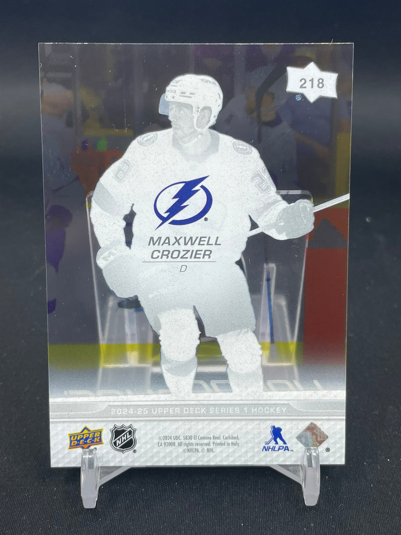 2024 UPPER DECK SERIES ONE - CLEAR CUT - YOUNG GUNS - M. CROZIER -